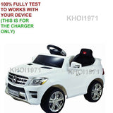 White AC Wall Charger Adapter TY313139 for Mercedes Benz ML350 Ride-On Toy
