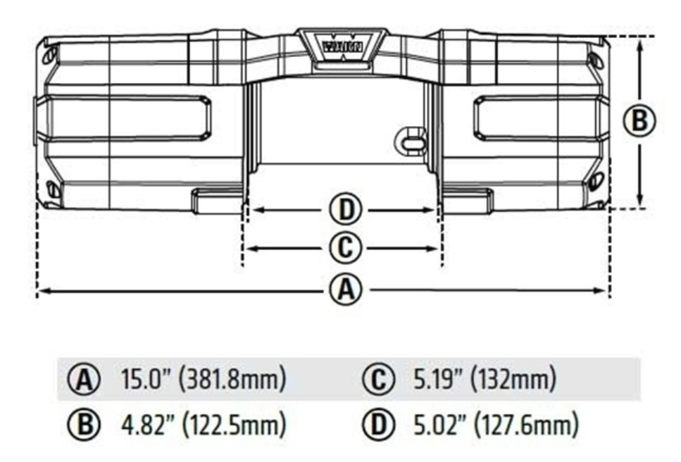 Warn Axon 45-S Powersport Winch