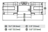 Warn Axon 45-S Powersport Winch