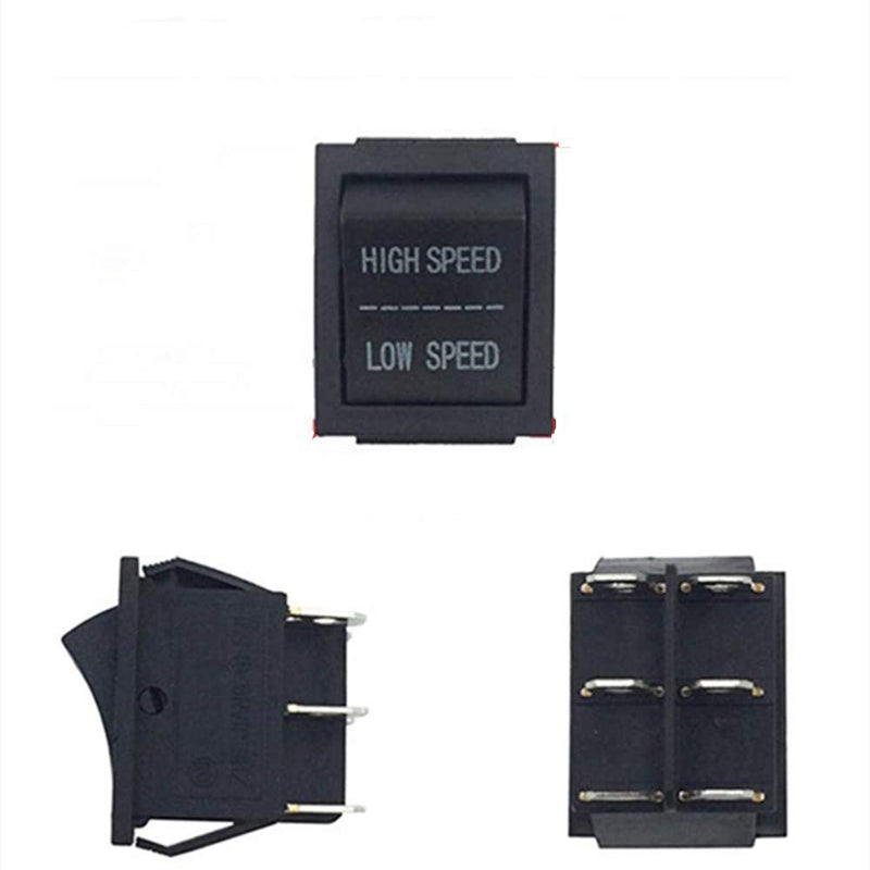 2-Piece Kids Ride-On Car Set with High and Low Speed Switch and Accessories