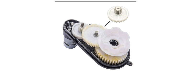 2 Pcs 12V RS550 High Speed 40000RPM Power Wheel Motors