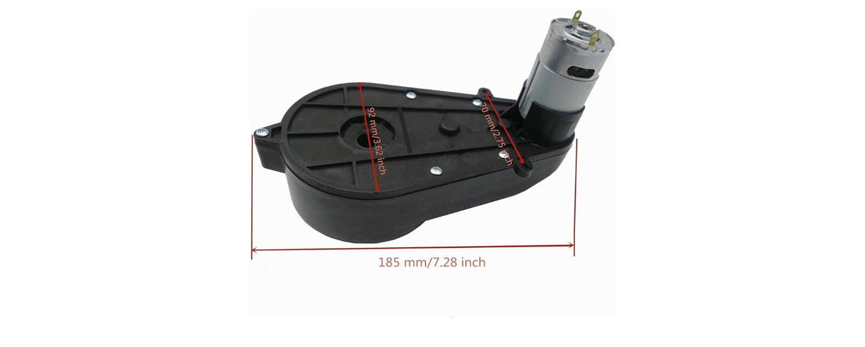 2 Pcs 12V RS550 High Speed 40000RPM Power Wheel Motors
