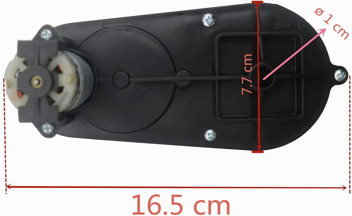 6V 18000RPM Ride-On Toy Motor Gearbox for Children's Electric Cars