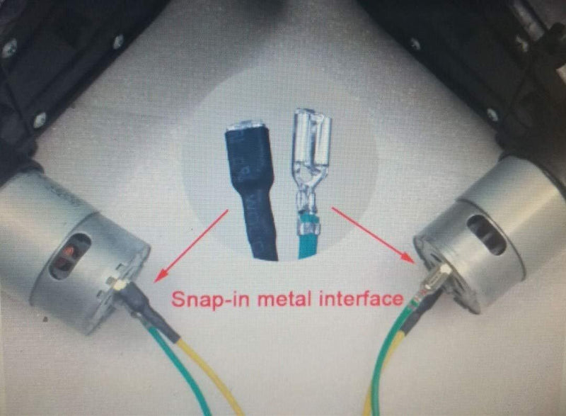 6V 18000RPM Ride-On Toy Motor Gearbox for Children's Electric Cars