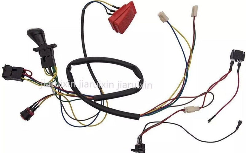 Children's Electric DIY Car Kit with Wiring Accessories for Self-Assembly Toy