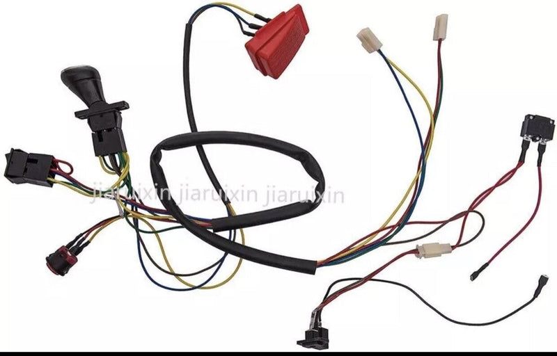 Children's Electric DIY Car Kit with Wiring Accessories for Self-Assembly Toy