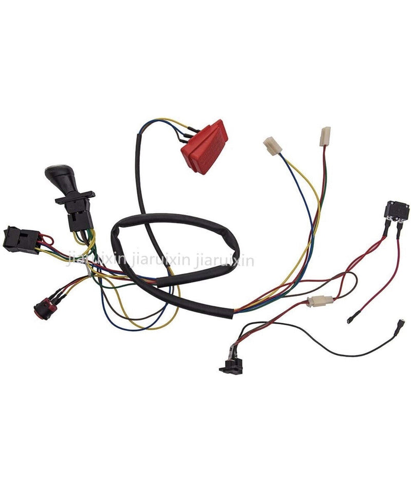 Children's Electric DIY Car Kit with Wiring Accessories for Self-Assembly Toy