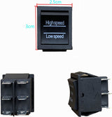 Electric Powered 4-Wheel Replacement with High and Low Speed Switch for Children