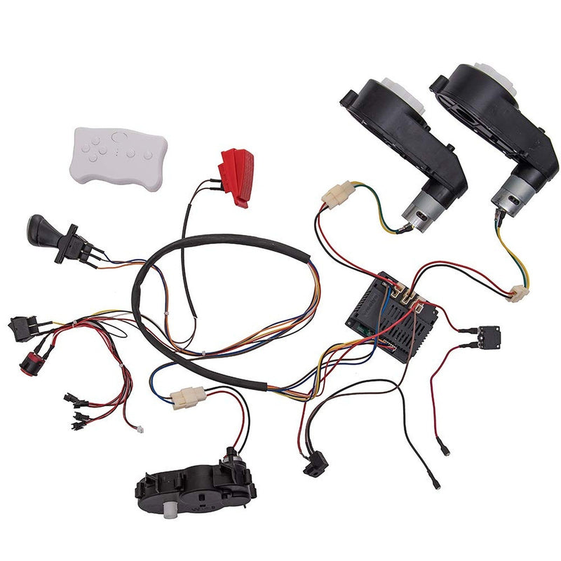 12V Kids Ride-On Car with DIY Modified Wiring and Remote Control Complete Set
