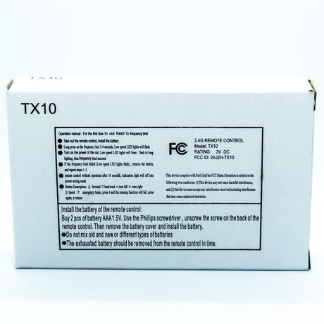 2.4G Bluetooth Remote Control Box for Ride-On Toys with RX-23 Receiver