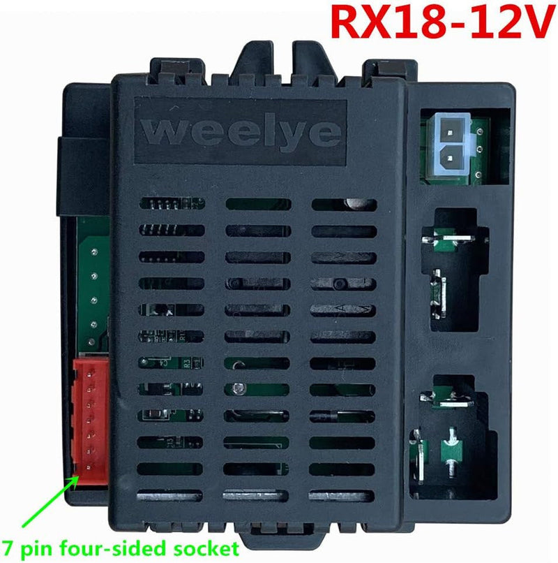 12V Kids Ride-On Car with 2.4G Bluetooth Remote Control - Model RX18/RX23