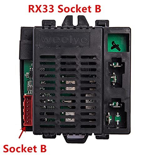 12V RX33 Receiver Control Box Motherboard Accessory for Kids Ride-On Toys