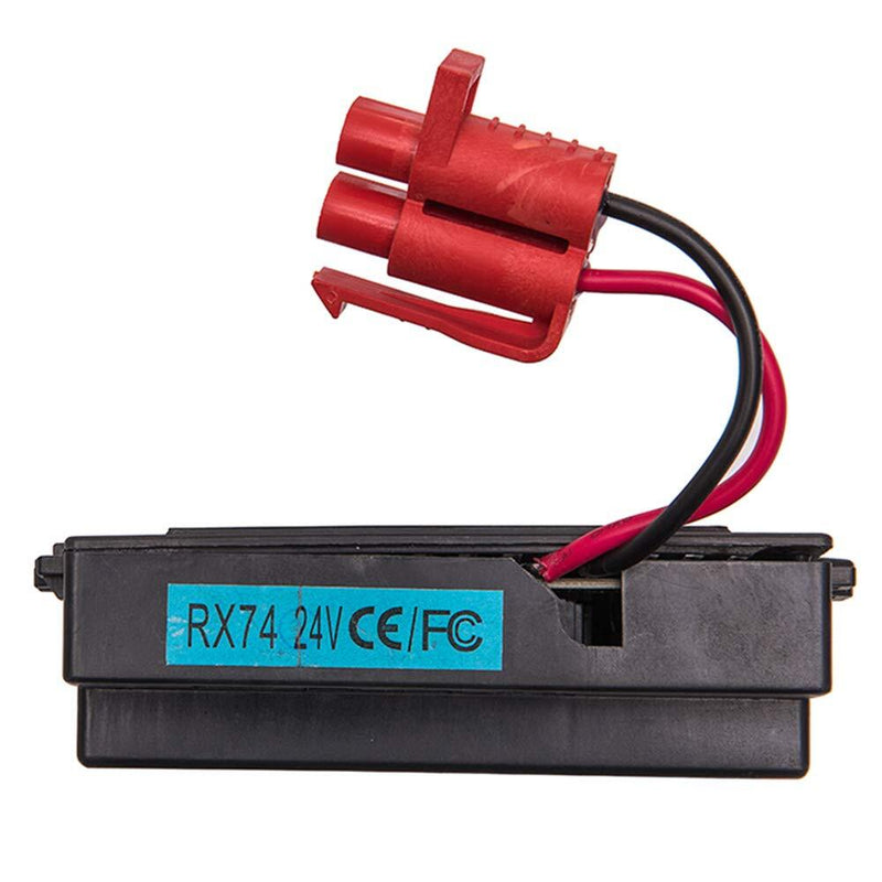 RX74 24V Kids Electric Ride-On Car with 2.4G Bluetooth Remote Control and Rechargeable Battery