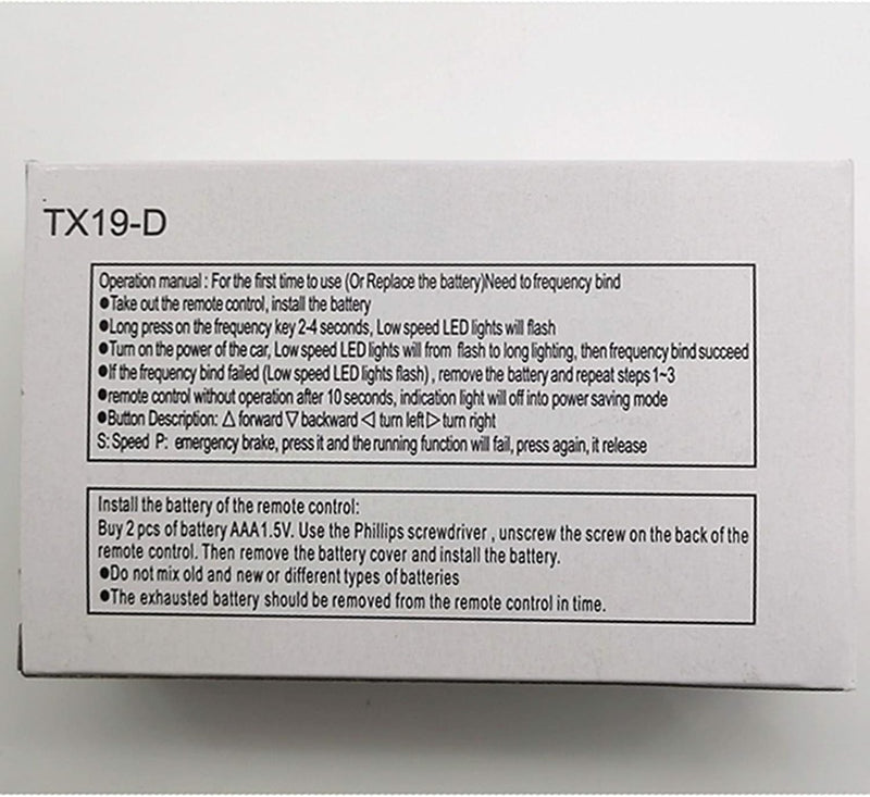 RX77 12V Kids Electric Ride-On Car with 2.4G Bluetooth Remote Control and Receiver