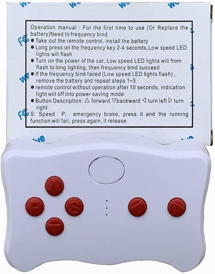 12V Kids Electric Ride-On Car with 2.4G Bluetooth Remote Control RX43 and RX23 Models