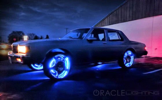 ORACLE LIGHTING LED ILLUMINATED WHEEL RINGS - COLORSHIFT