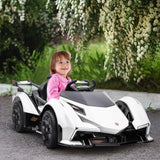12V Battery-Powered Kids Ride-On Sports Car with Remote Control