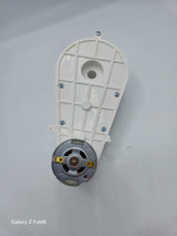 Silver Electric Ride-On Car Bike Toy with High-Speed Rear Motor and Gearbox