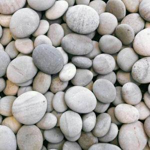 White/Light Grey Stones 1-2''