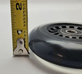 Car Polyurethane Replacement Wheels Set of 4 90mm Black Without Lights