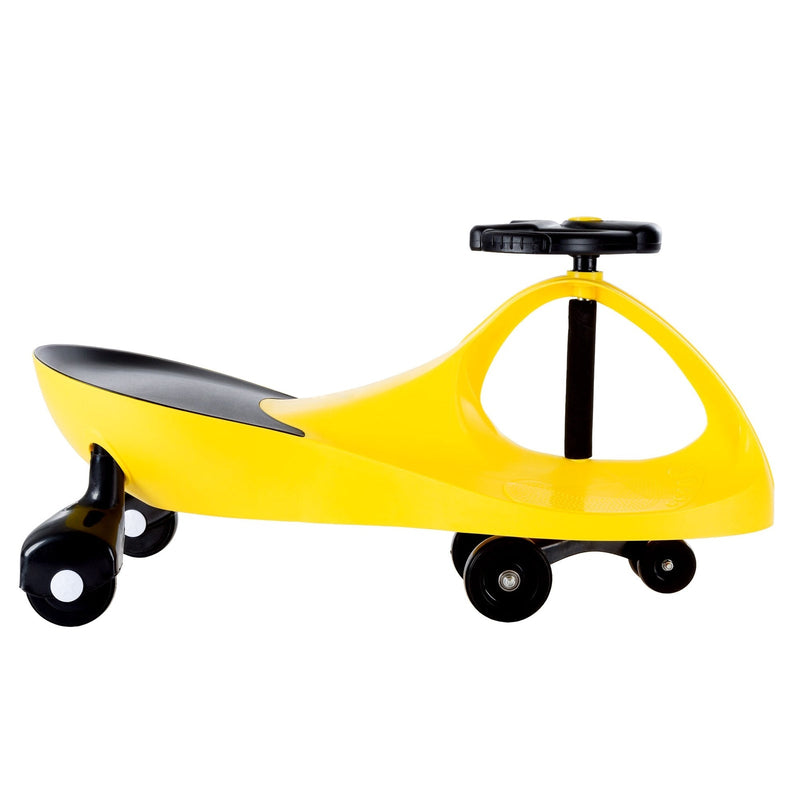 Wiggle Car Ride-On Toy for Ages 3 and Up by Little Rider Yellow - Damaged Box