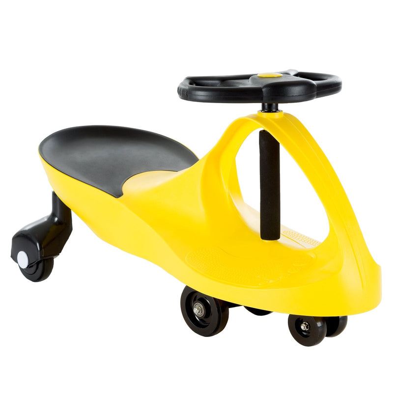 Wiggle Car Ride-On Toy for Ages 3 and Up by Little Rider Yellow - Damaged Box