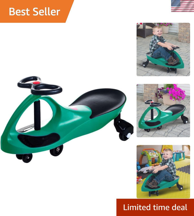 Wiggle Car Ride-On Toy for Kids Ages 3 and Up – Safe, Battery-Free Fun