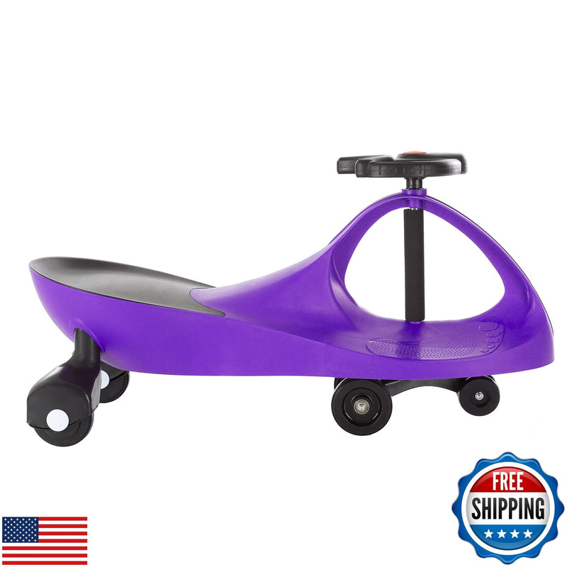 Wiggle Ride-On Car Toy with Twist and Swivel Action, No Batteries, Gears, or Pedals Needed