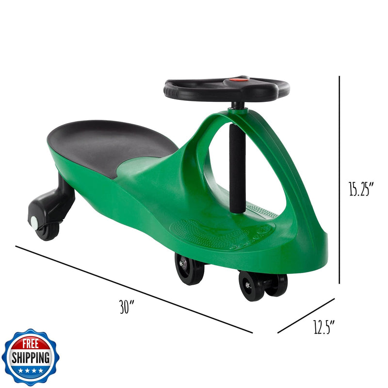 Wiggle Ride-On Car Toy with Twist and Swivel Motion – No Batteries, Gears, or Pedals Needed
