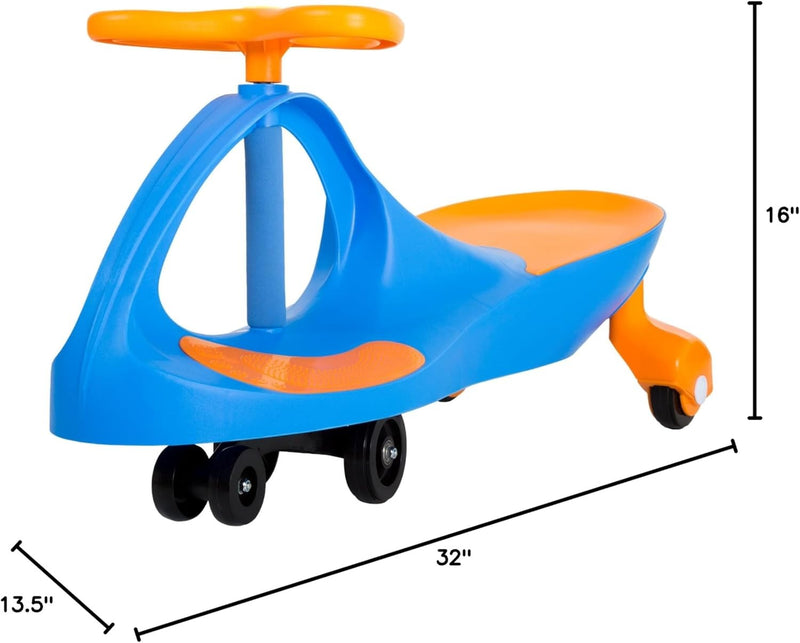 Wiggle Car Ride-On Toy with Twist and Swivel – No Batteries, Gears, or Pedals Needed