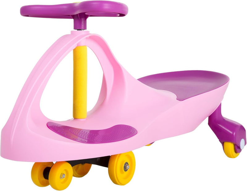 Wiggle Car Ride-On Toy with Twist and Swivel – No Batteries, Gears, or Pedals Needed