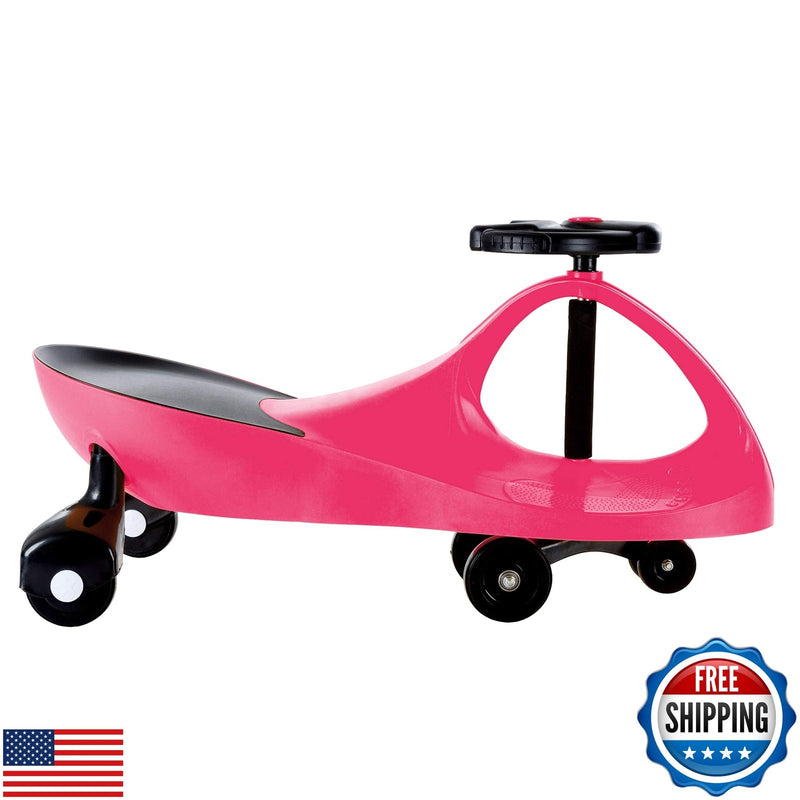 Wiggle Car Ride-On Toy with Twist and Swivel Motion – No Batteries, Gears, or Pedals Needed