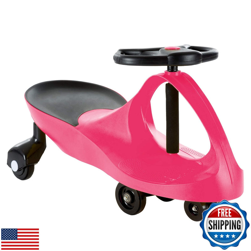 Wiggle Car Ride-On Toy with Twist and Swivel Motion – No Batteries, Gears, or Pedals Needed