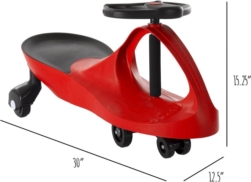 Wiggle Car Ride-On Toy with Twist and Swivel Action – No Batteries, Gears, or Pedals Needed