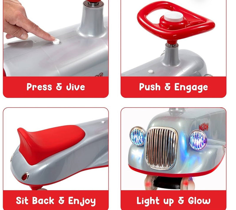 Wiggle Car Toy for Active Play and Motor Skill Development