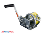 2500 lb Boat Winch w/ 20' Strap - Made by Dutton Lainson