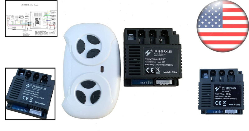 Wireless Control Kit with Slow Start Feature for JR1958RX-2S Receiver - Bluetooth Compatible