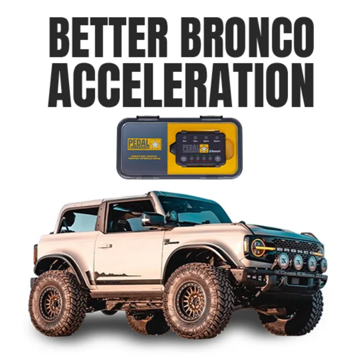 Bronco Pedal Commander Throttle Response Controller I '21- Current Ford Bronco