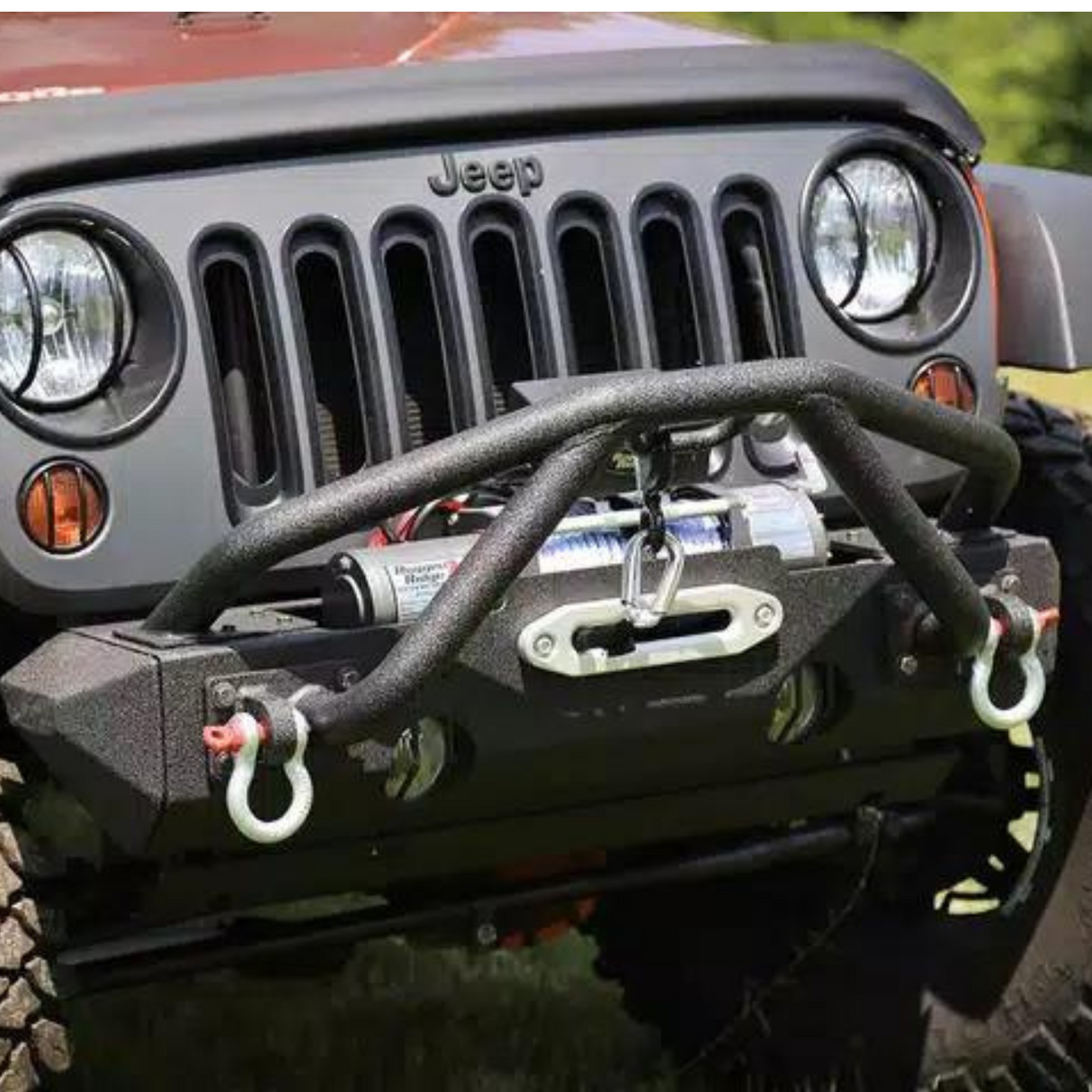 Rugged Ridge Double X Striker - Front Bumper Addition I '97- '06 TJ Wrangler