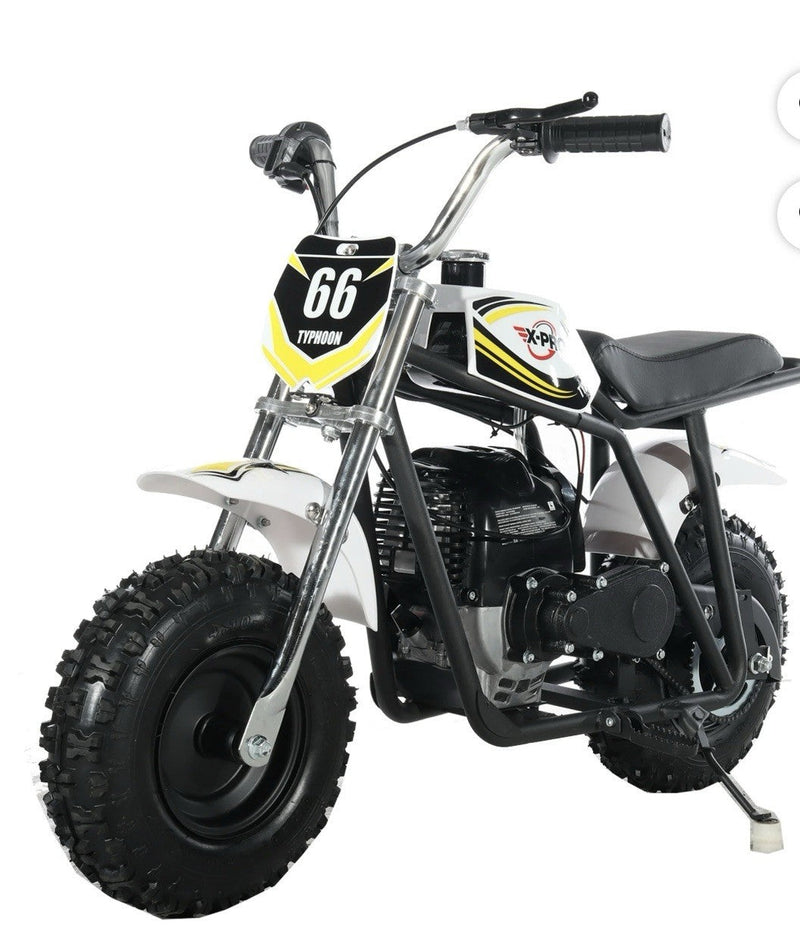 Typhoon 40cc Gas-Powered 4-Stroke Mini Dirt Bike with Pull Start for Kids