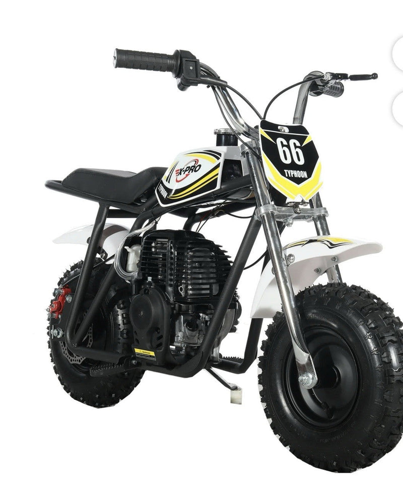 Typhoon 40cc Gas-Powered 4-Stroke Mini Dirt Bike with Pull Start for Kids