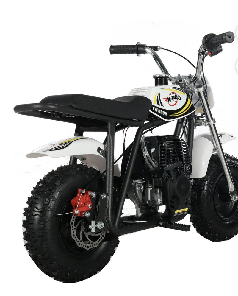 Typhoon 40cc Gas-Powered 4-Stroke Mini Dirt Bike with Pull Start for Kids