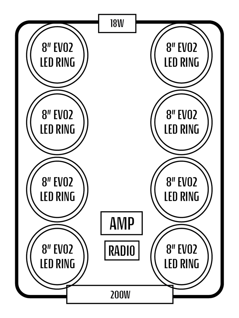 2017+ Can-Am Maverick X3 MAX Stereo Tops (4-Seat)