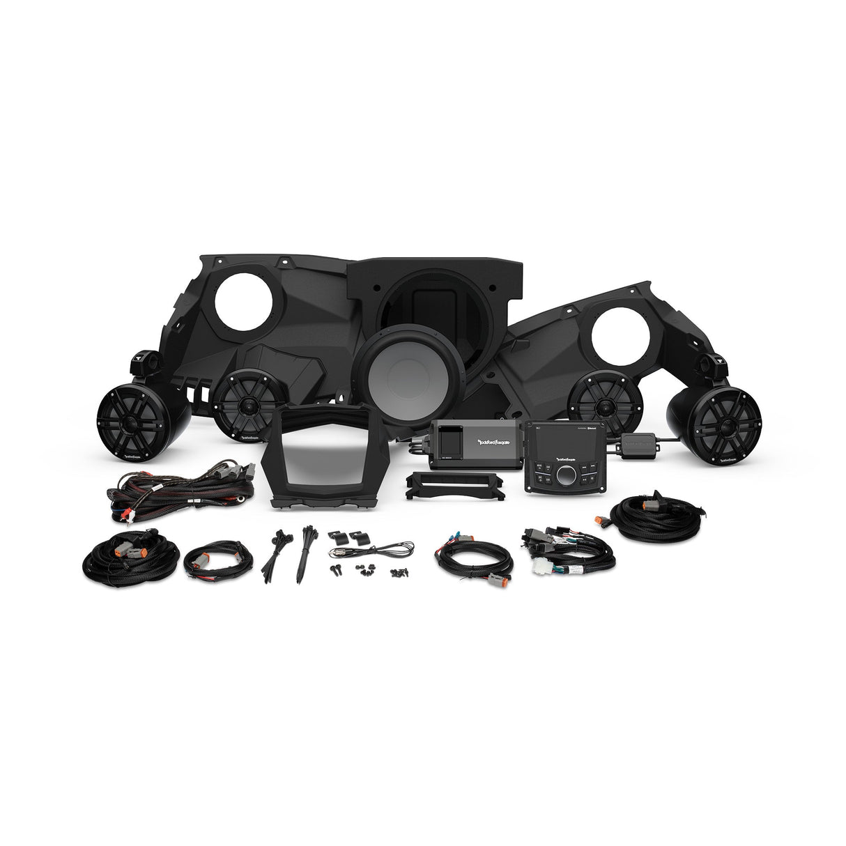 Maverick X3 Rockford Fosgate Audio Kit Color Optix Gen 3 (Stage 4)