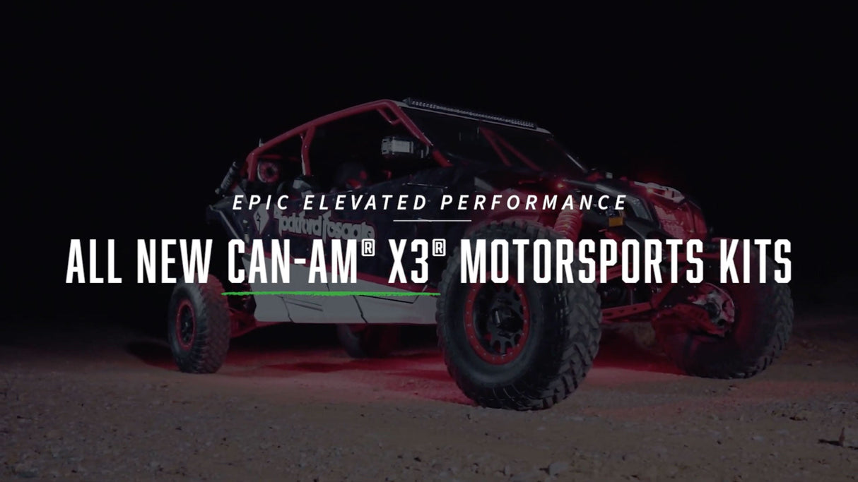 Maverick X3 Rockford Fosgate Audio Kit Color Optix Gen 3 (Stage 6)
