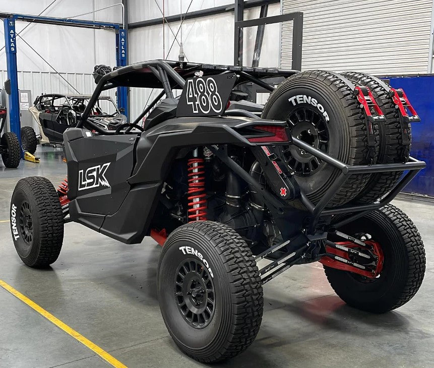 LSK Can-Am X3 WIY Dual Spare Tire Carrier
