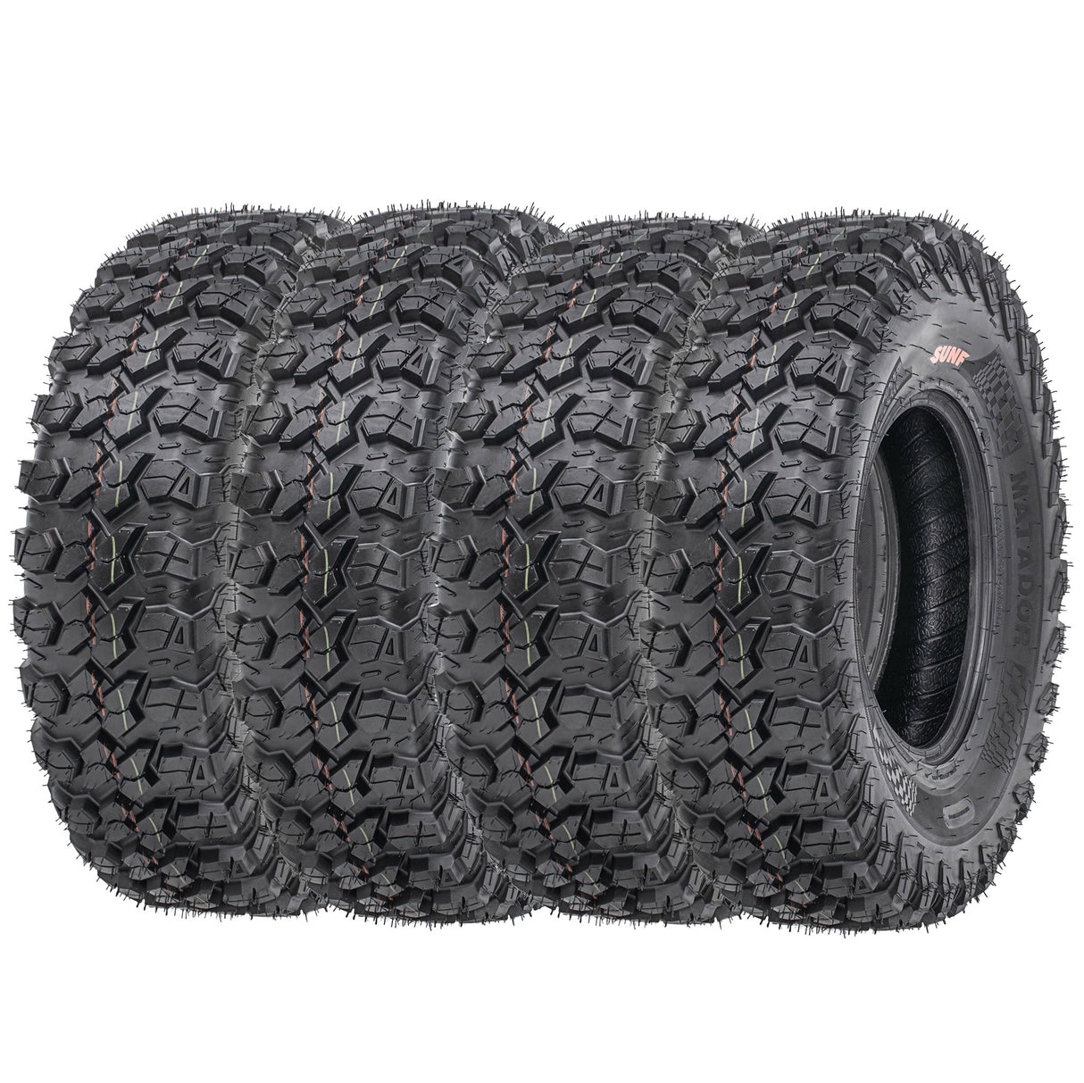 SunF ATV TIRE/UTV TIRE All Terrain 8 PR Tubeless A060 MATADOR (set of 4) SUNF