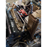 CNC Fabrication 4-Line Feed Valley Mount Fuel Line Kit - 7.3 Powerstroke (L99-2003)