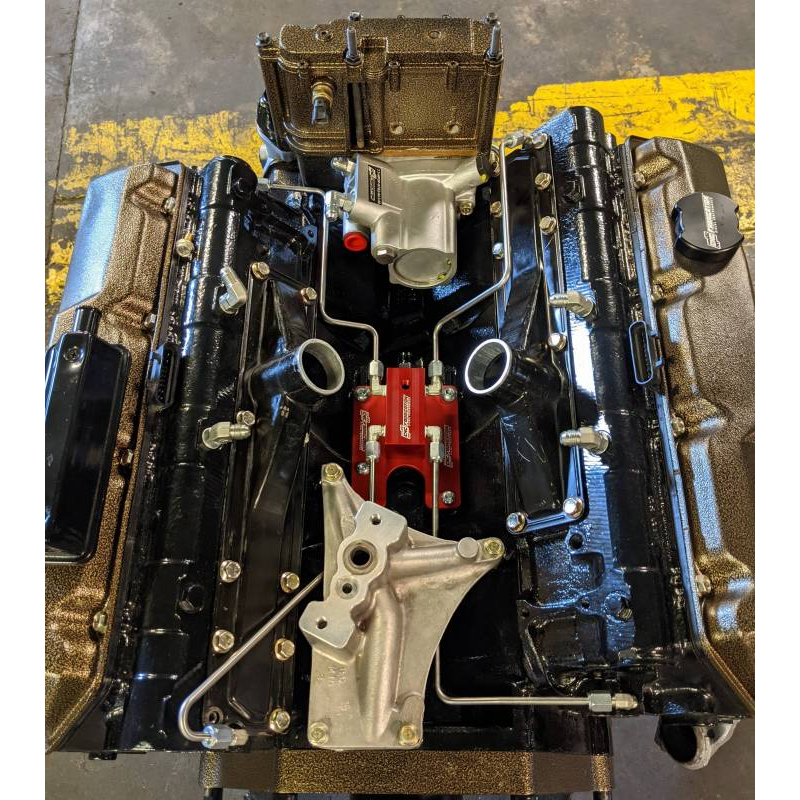 CNC Fabrication 4-Line Feed Valley Mount  Fuel Line Kit - 7.3 Powerstroke (E99)