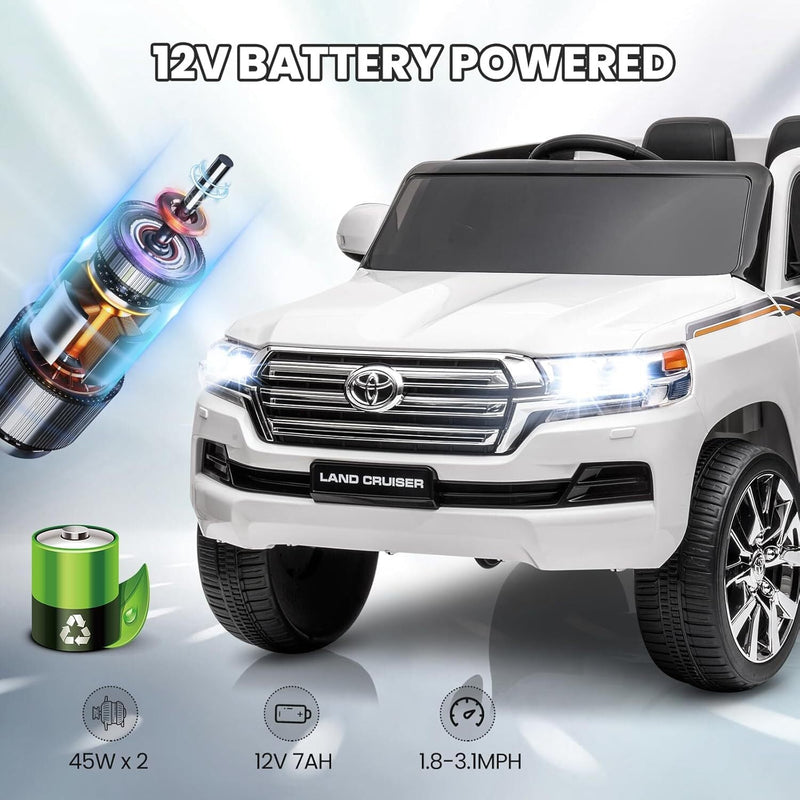 12V Off-Road Electric Ride-On Car for Kids with Remote Control